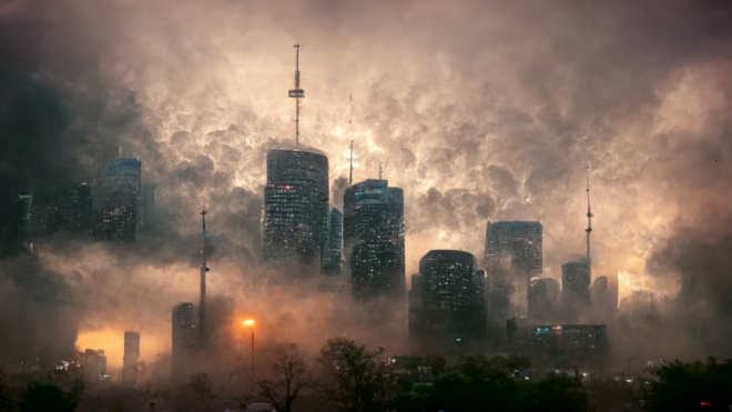 Toronto's worst-case scenario (Credit: Ben Gallizzi and Professor Sam Fankhauser via Uswitch.com)