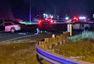 深夜旺市高速路车祸3人受伤