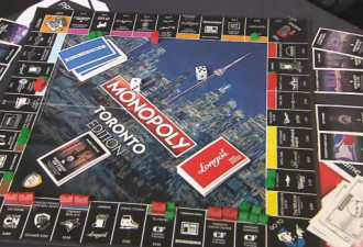 【视频】多伦多推出慈善版大富翁棋 囊括地标只在本地销售