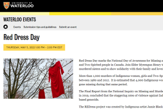 华人曝诡异一幕：加拿大校园惊现红裙挂树！真相很多人不知道