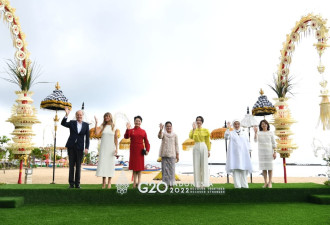 彭丽媛出席G20领导人峰会配偶活动