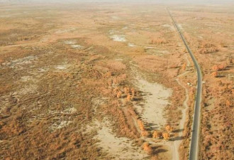 “孤寂公路” 实拍新疆超震撼沙漠公路