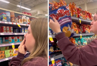【视频】太贵了！英国女孩逛加拿大超市，被物价吓傻！