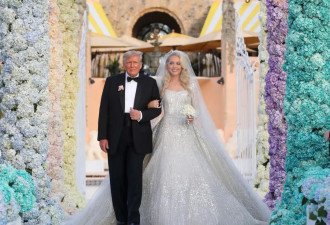 特朗普最低调女儿大婚，新郎是亿万富翁