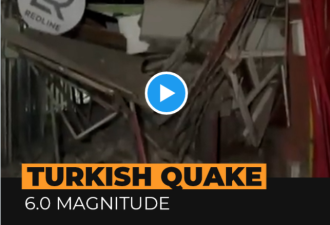 土耳其发生规模6.1地震 至少35人伤