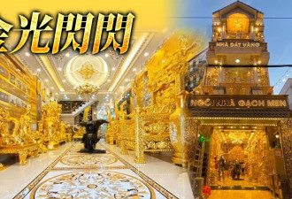越南富商黄金屋闪到眼瞎 收门票倒赚一笔