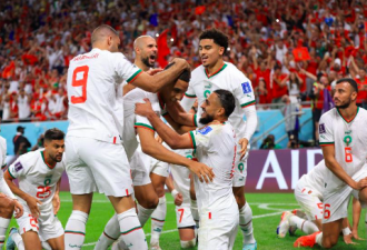 世界杯摩洛哥爆冷击退比利时 F组登榜首
