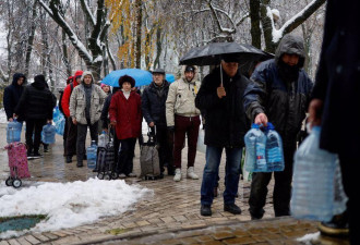 基辅降雪 280万居民面对零度低温危机