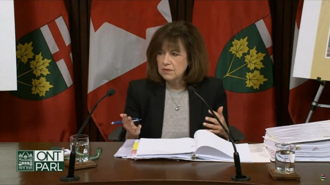 General findings from Ontario auditor general report