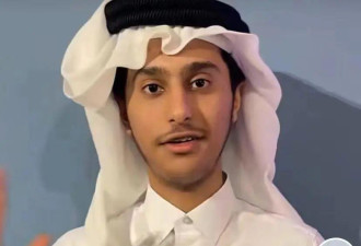 世界杯走红的卡塔尔“小王子”，疑似网红
