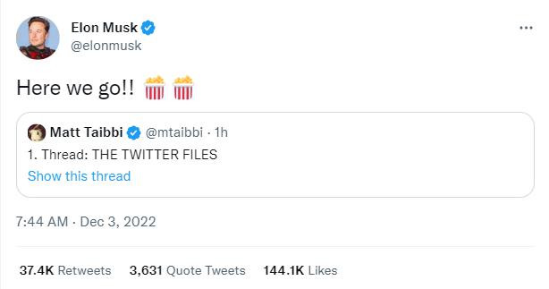 马斯克 来推特看猛料 疑将曝光拜登亨特内幕 无忧资讯
