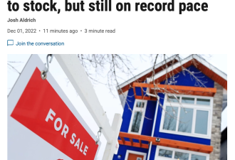卡城房市掉入“冰窖”！11月销量大降22% 仅剩公寓在撑