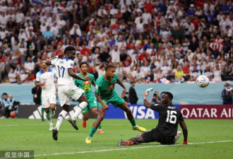 世界杯：福登两助凯恩萨卡破门 英格兰将碰法国