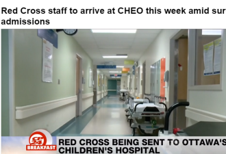 红十字会进驻安省儿童医院