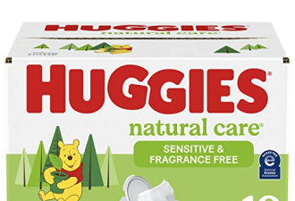 Huggies 好奇天然无香型宝宝湿巾10盒*56抽 防敏感版
