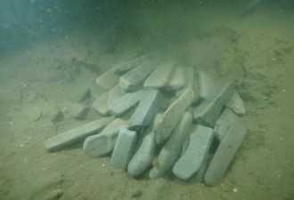 韩国海底打捞出100块磨刀石 可能是贡品