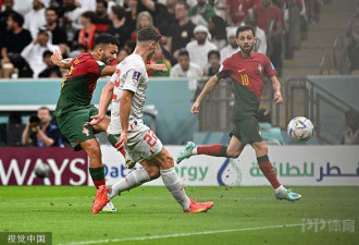 葡萄牙6:1大胜瑞士 世界杯8强出炉