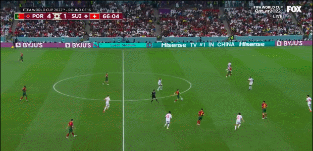 葡萄牙6:1狂胜瑞士 拉莫斯演出帽子戏法