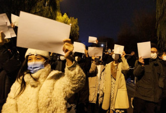 上海大学生: “白纸革命”抗争手段远不及六四