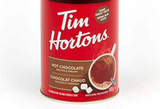 Tim Hortons 热巧克力粉500g 冬天来上一杯暖暖的热巧