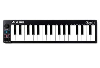 Alesis Qmini便携式 32 键 USB MIDI 键盘控制器