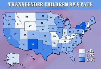 美国儿童变性手术数据披露 已无法逆转