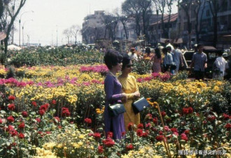 彩色老照片：1969年的越南西贡 时尚漂亮