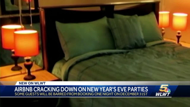 Airbnb Cracking Down on New Year's Eve Parties