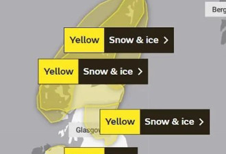英国大雪搞瘫飞机铁路 儿童坠入冰湖死亡