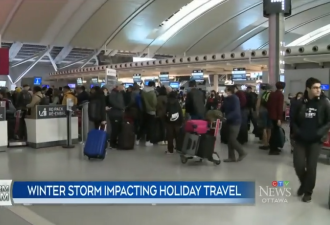 15厘米暴风雪狂袭多伦多！环境部、机场连发警告：圣诞出游恐受阻