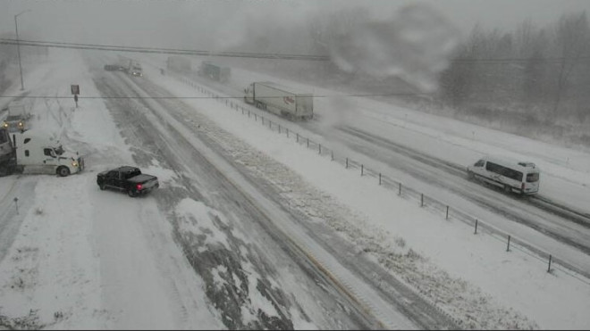 Highway 401 east at Communication Road in Chatham, Ont., on Dec. 23, 2022. (Source: 511on.ca)