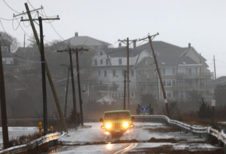 巨大冬季风暴席卷全美 超过45.8万住家商家失电力