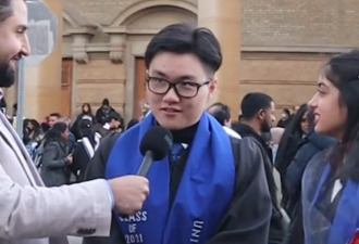 【视频】现场采访多伦多大学亚裔毕业生：一年能赚17万