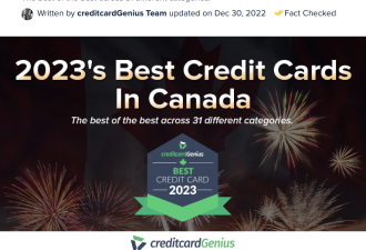 加拿大2023年最佳信用卡排行! 免费旅行险，最高返现5%