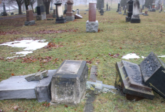 7名青年被控破坏61块墓碑