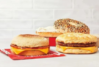 馋哭了！加拿大Tim Hortons推出3款早餐新品：全部低于$3刀！