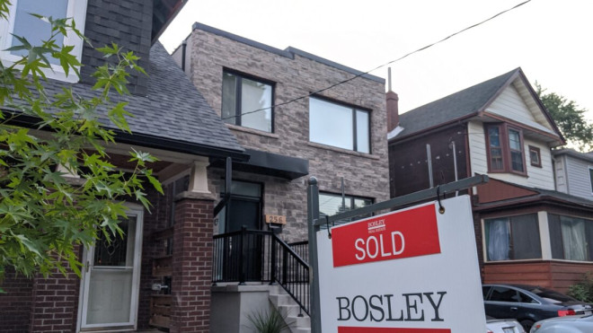 Toronto real estate prices are at an all time high in July.