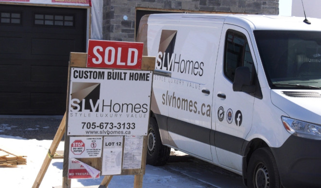 Business appears to be booming for construction companies and home renovation companies in northeastern Ontario. (Ian Campbell/CTV News)