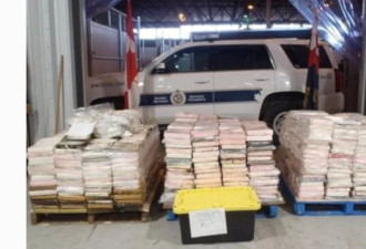安省3嫌犯贩运市值近2亿可卡因遭指控