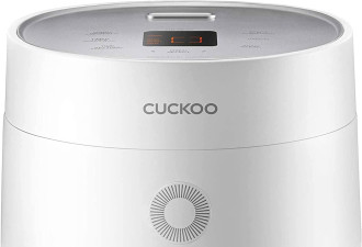 史低价：CUCKOO CR-0675F 6杯量多功能触屏电饭煲