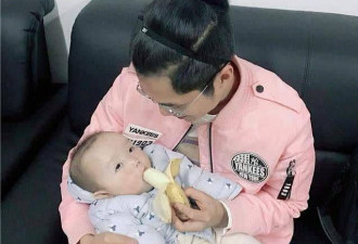 中国田径女选手双手抱婴遭疑象男人