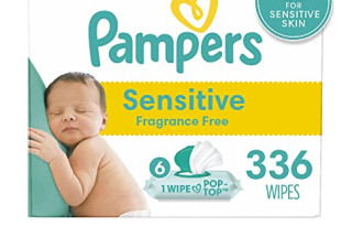 Pampers 帮宝适无香型宝宝湿巾336抽 专为敏感肌设计