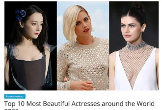 感觉如何？迪丽热巴被评全球最美女演员