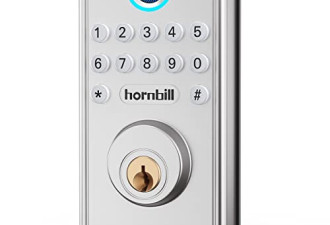 史低价：Hornbill 三合一 指纹密码门锁