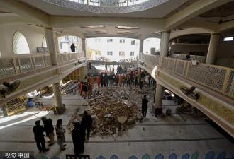 巴基斯坦清真寺爆炸案,已致100人死亡200多人受伤
