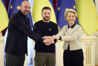 欧盟领袖访问乌克兰 要助力基辅入欧