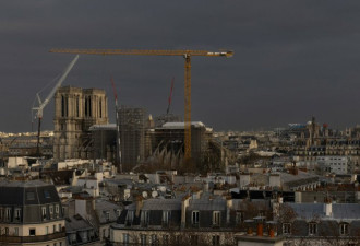 巴黎圣母院尖顶年底归位 预计2024年底前开放