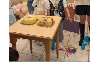 林心如霍建华为女儿庆祝6岁生日 曝光