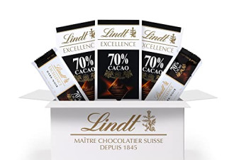 史低价：Lindt 巧克力砖大礼包 5个装 3种可选