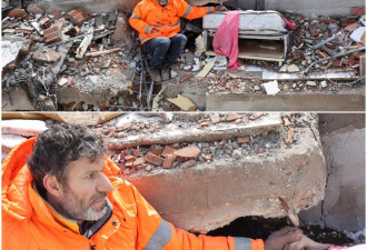 土耳其强震后一张老父亲照片让全网心碎